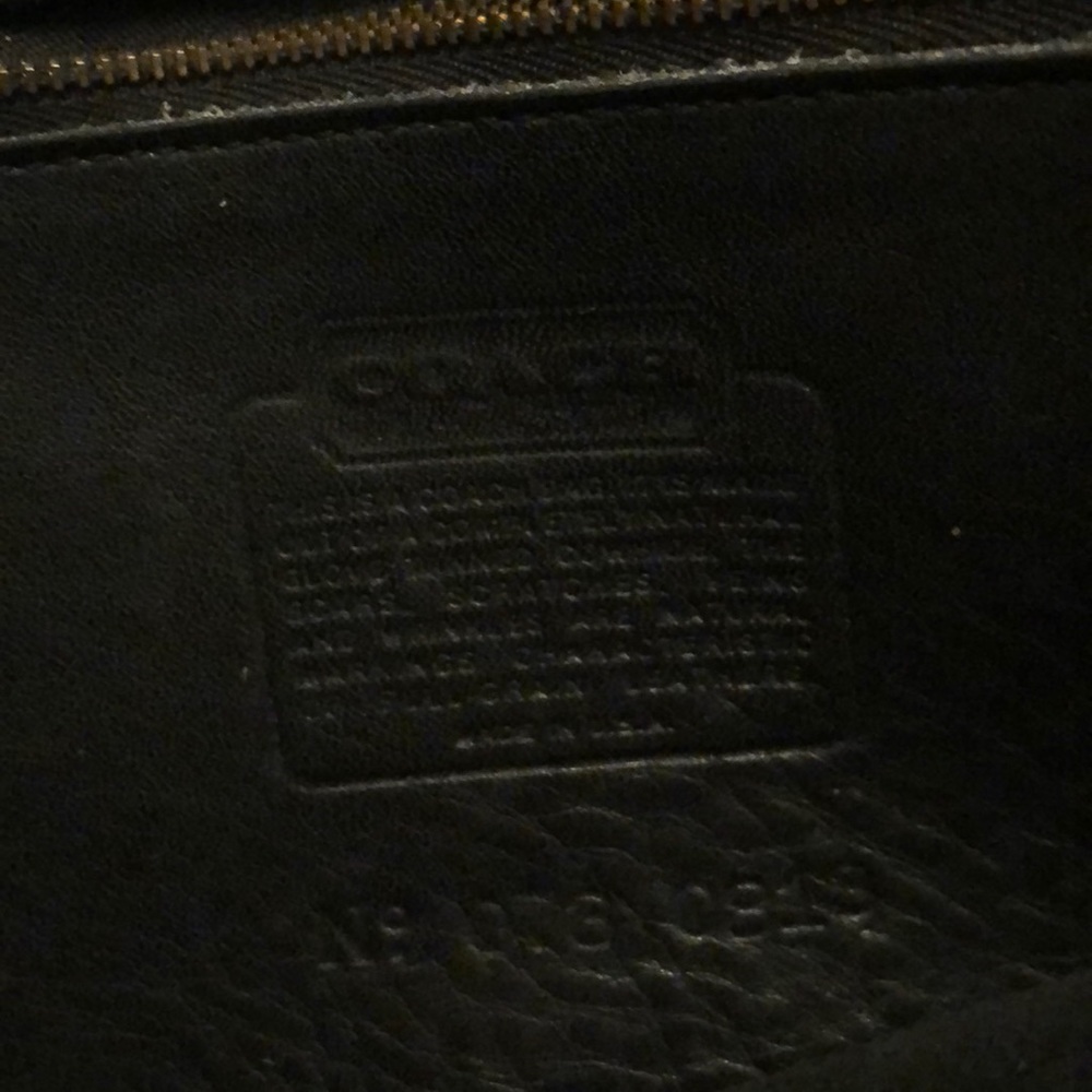 🖤Coach vintage all leather - Picture 6 of 8